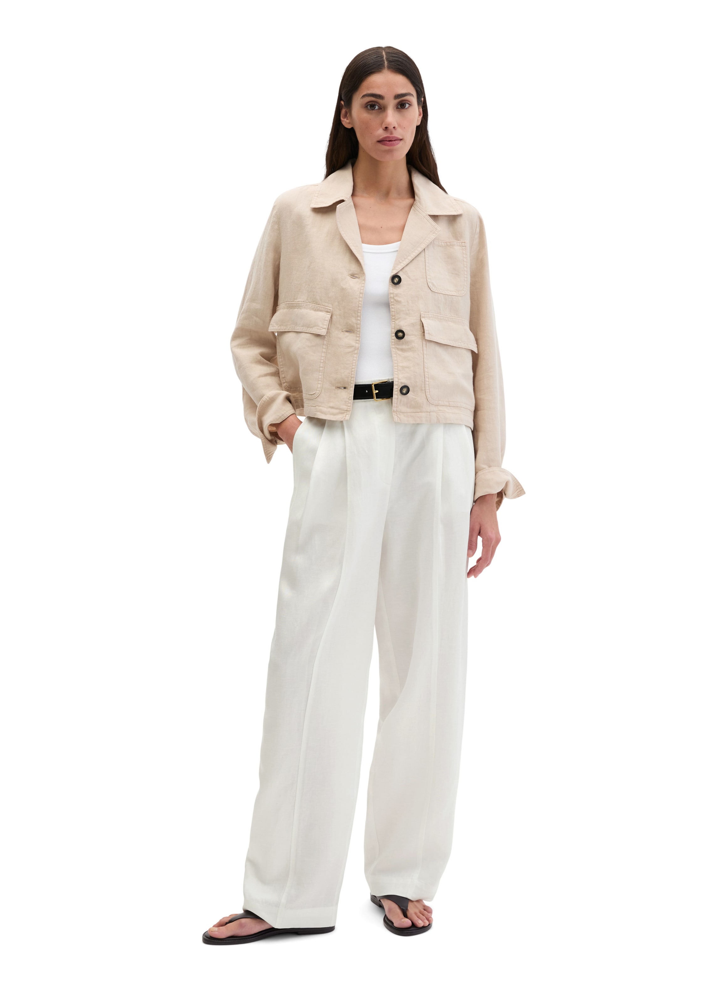 Marc O'Polo Tussenjas in Beige