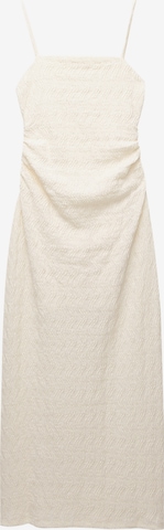 Pull&BearHaljina - bež boja: prednji dio