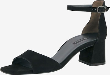 Sandales Paul Green en noir : devant