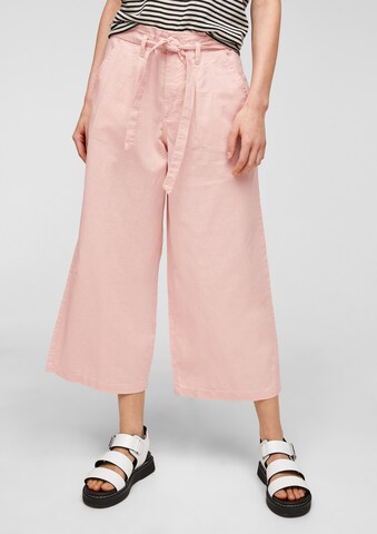 Q/S by s.Oliver Pants in Pink: front