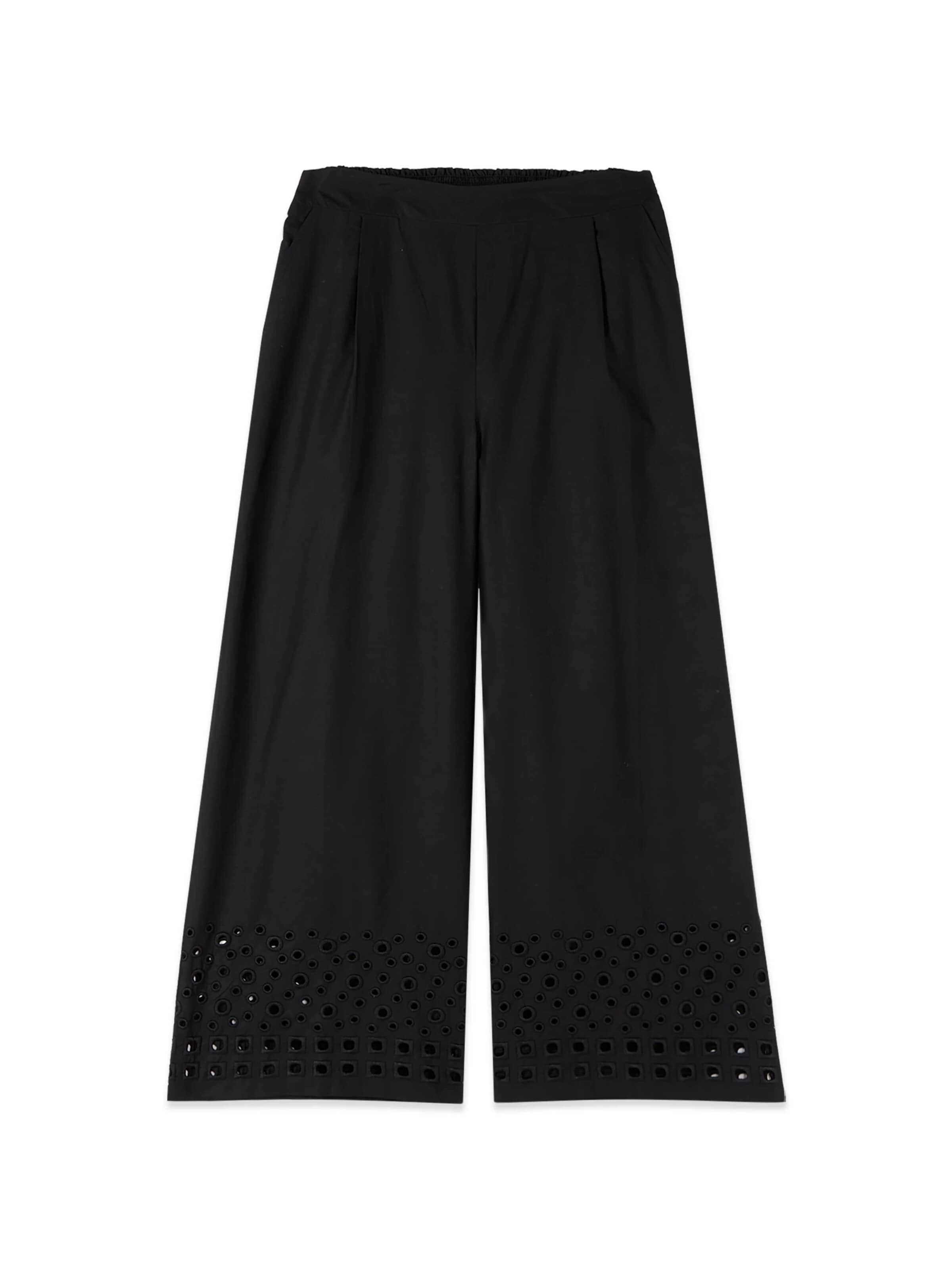 oltre - Pantalón en negro: frente