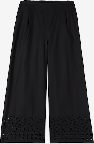 oltre - Pantalón en negro: frente