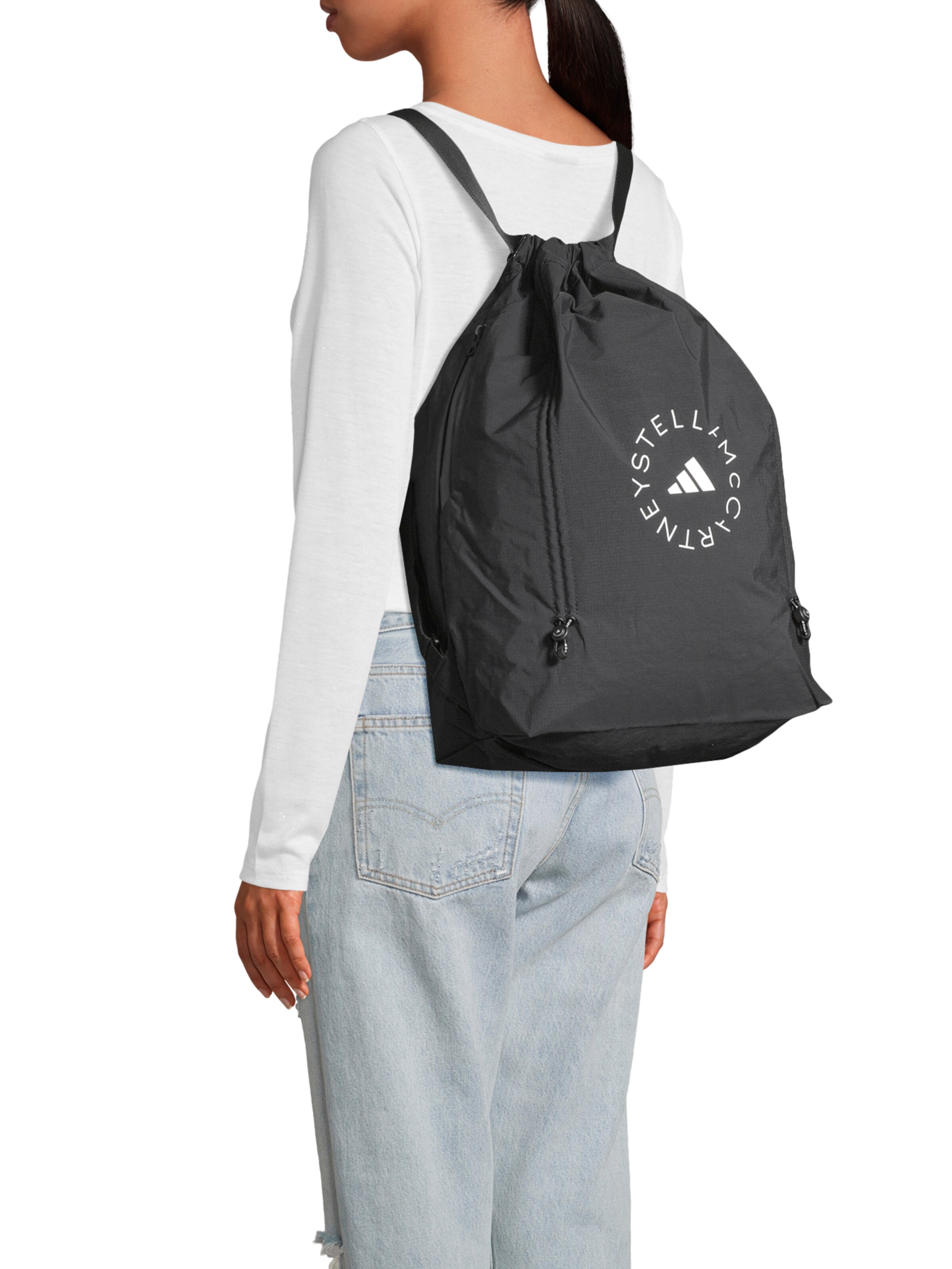 ADIDAS BY STELLA MCCARTNEY Torba sportowa w kolorze czarny
