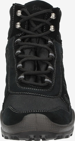 SIOUX Lace-Up Ankle Boots 'Outsider' in Black