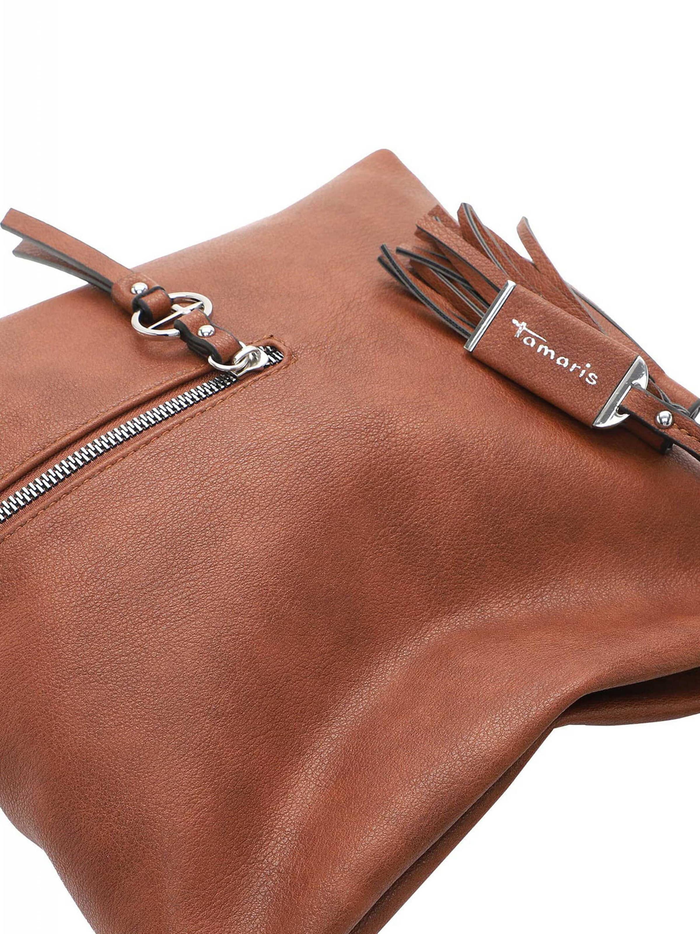 Tamaris Olkalaukku 'Nele' värissä ruskea