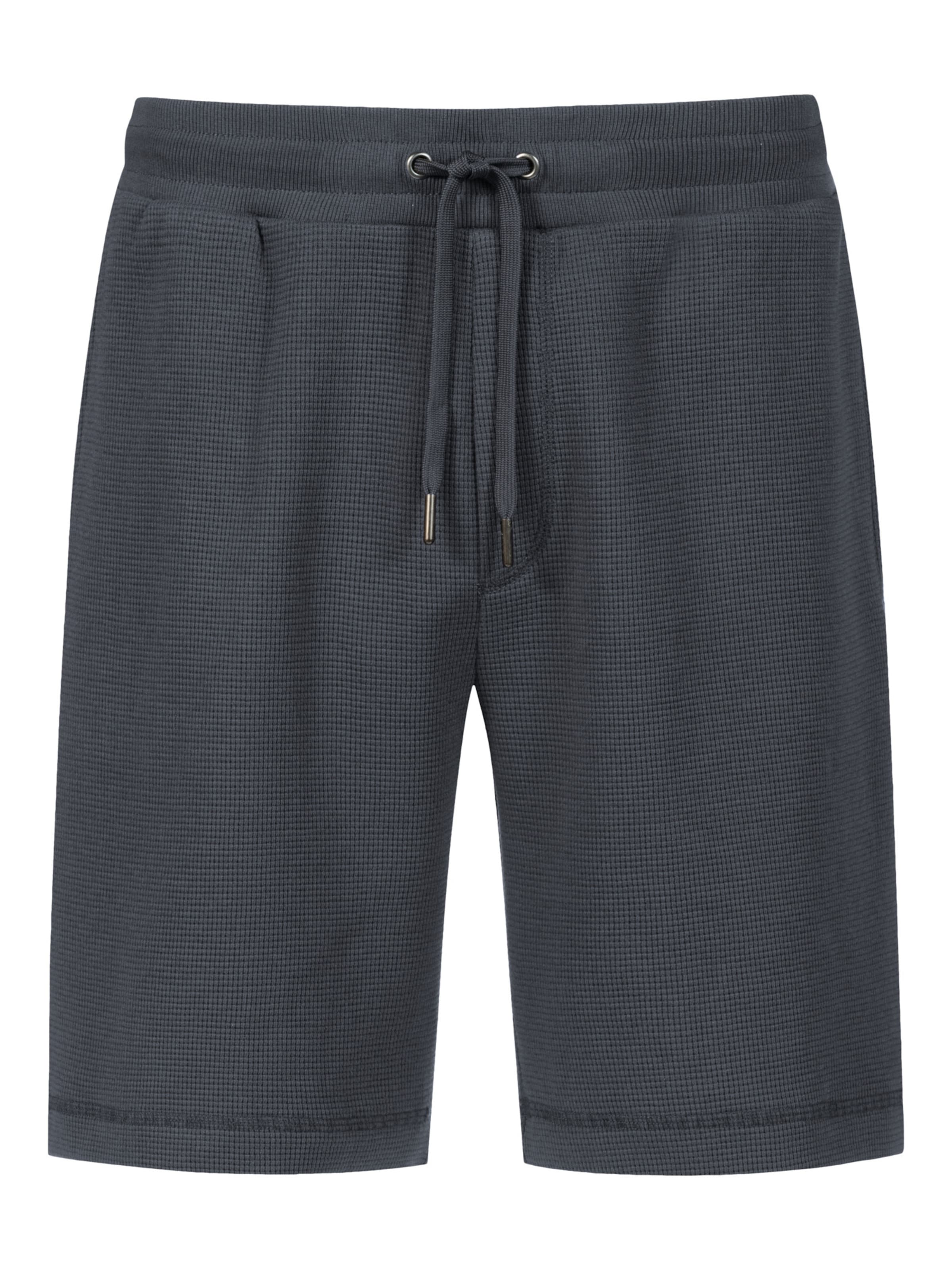 Regular Pantalon 'Off Mode' Mey en noir : devant