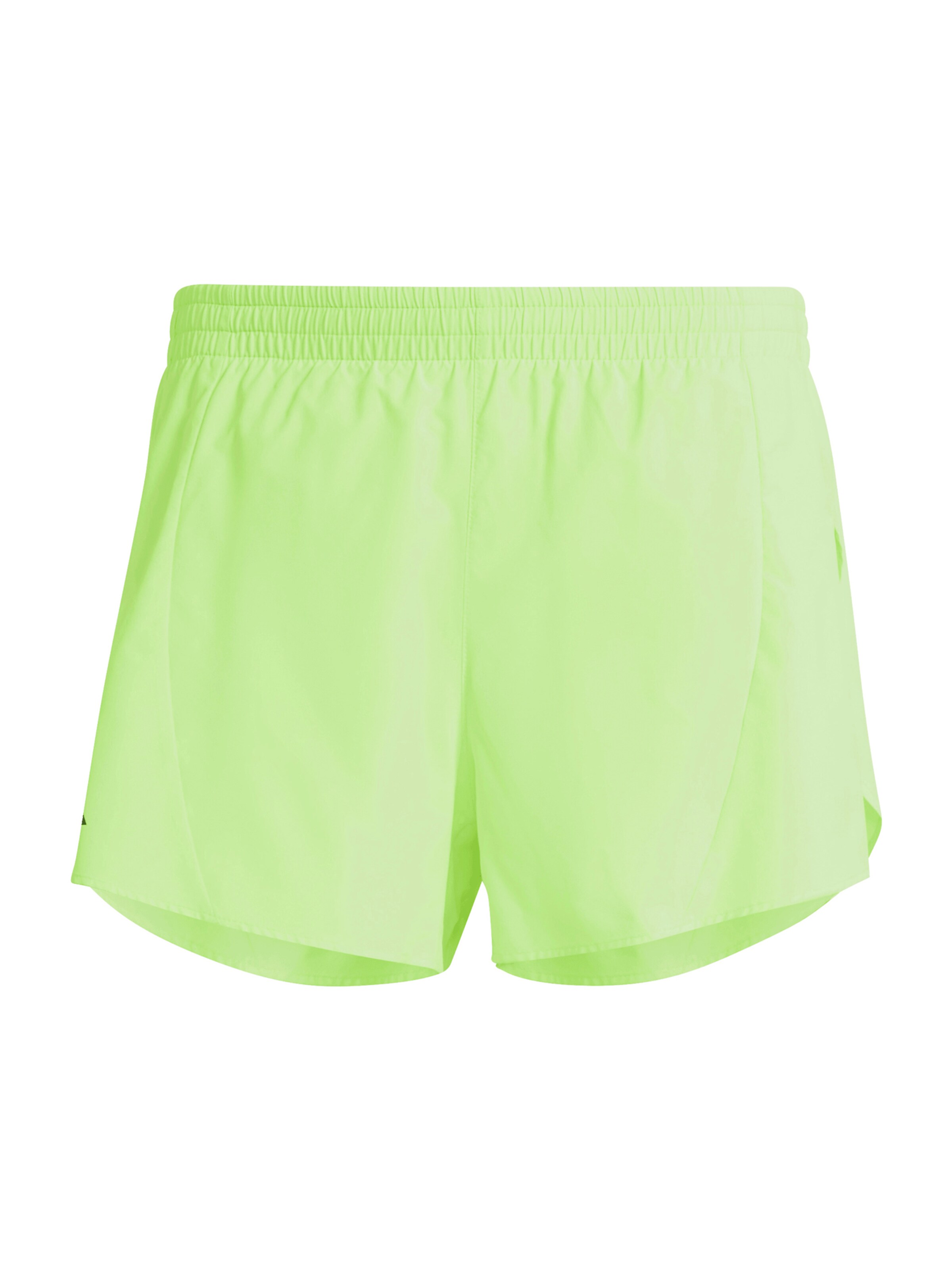 ADIDAS PERFORMANCE Sports trousers 'ADIZERO' in S in Lime / Black, Item view
