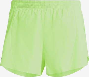 ADIDAS PERFORMANCE Regular Sportbroek 'ADIZERO' in Groen: voorkant