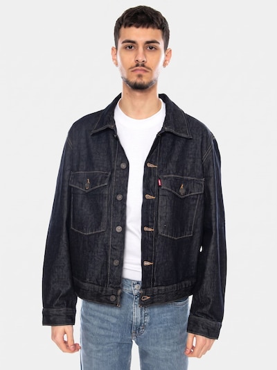 LEVI'S ® Tussenjas 'Embarcadero Station JKT' in S in de kleur Blauw, Productweergave