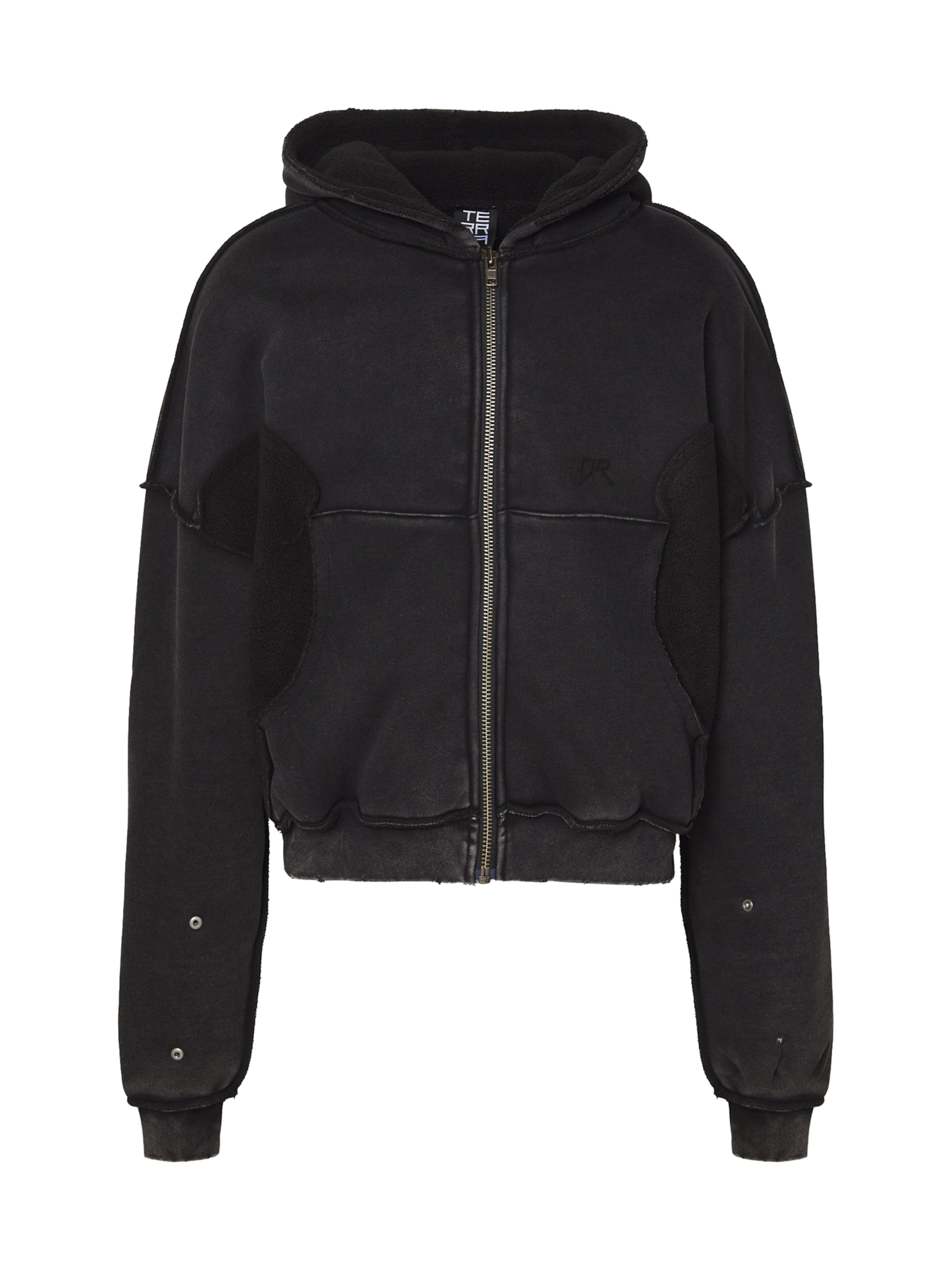 Hanorac 'SNUG' Atelier de roupa pe negru, Vizualizare produs