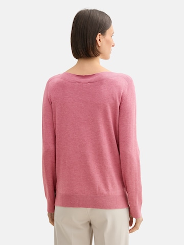TOM TAILOR Sweater in Pink