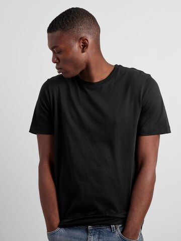 T-Shirt SELECTED HOMME en noir