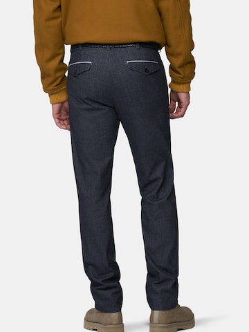 Regular Pantalon chino 'Paris 2-3609' MEYER en bleu