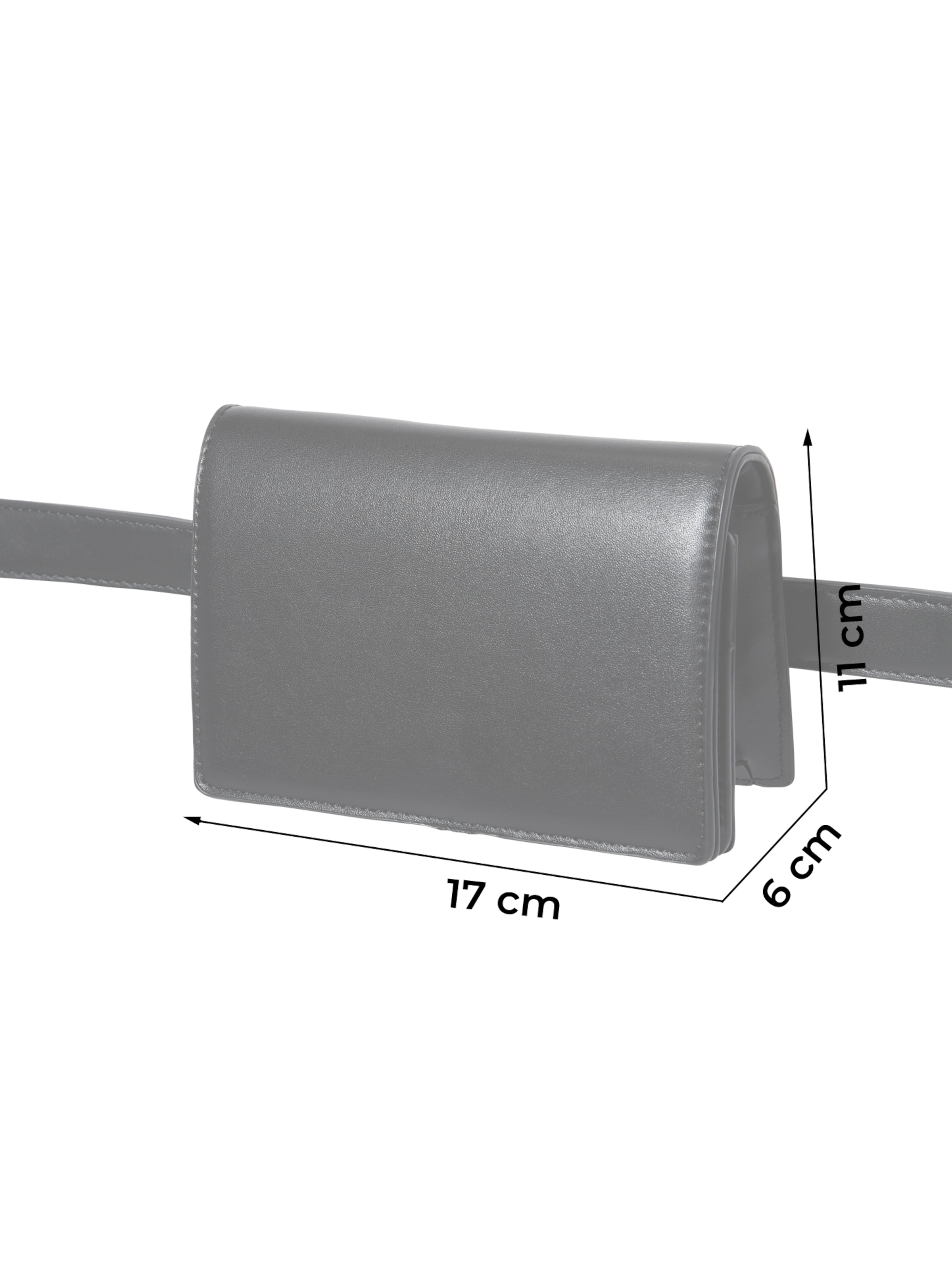 ABOUT YOU Bæltetaske 'Xenia' i sort