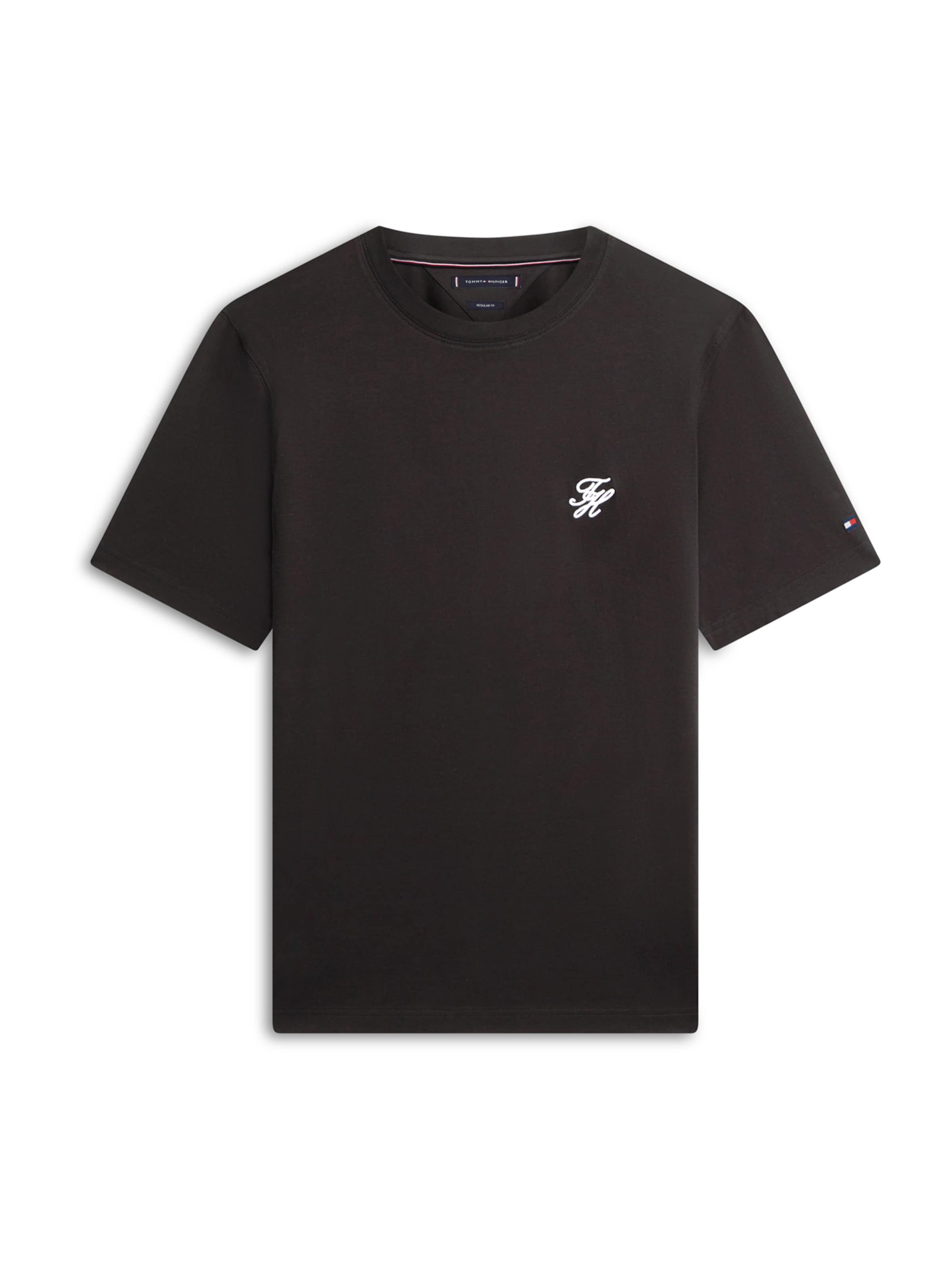 TOMMY HILFIGER T-Shirt in Schwarz: Vorderseite