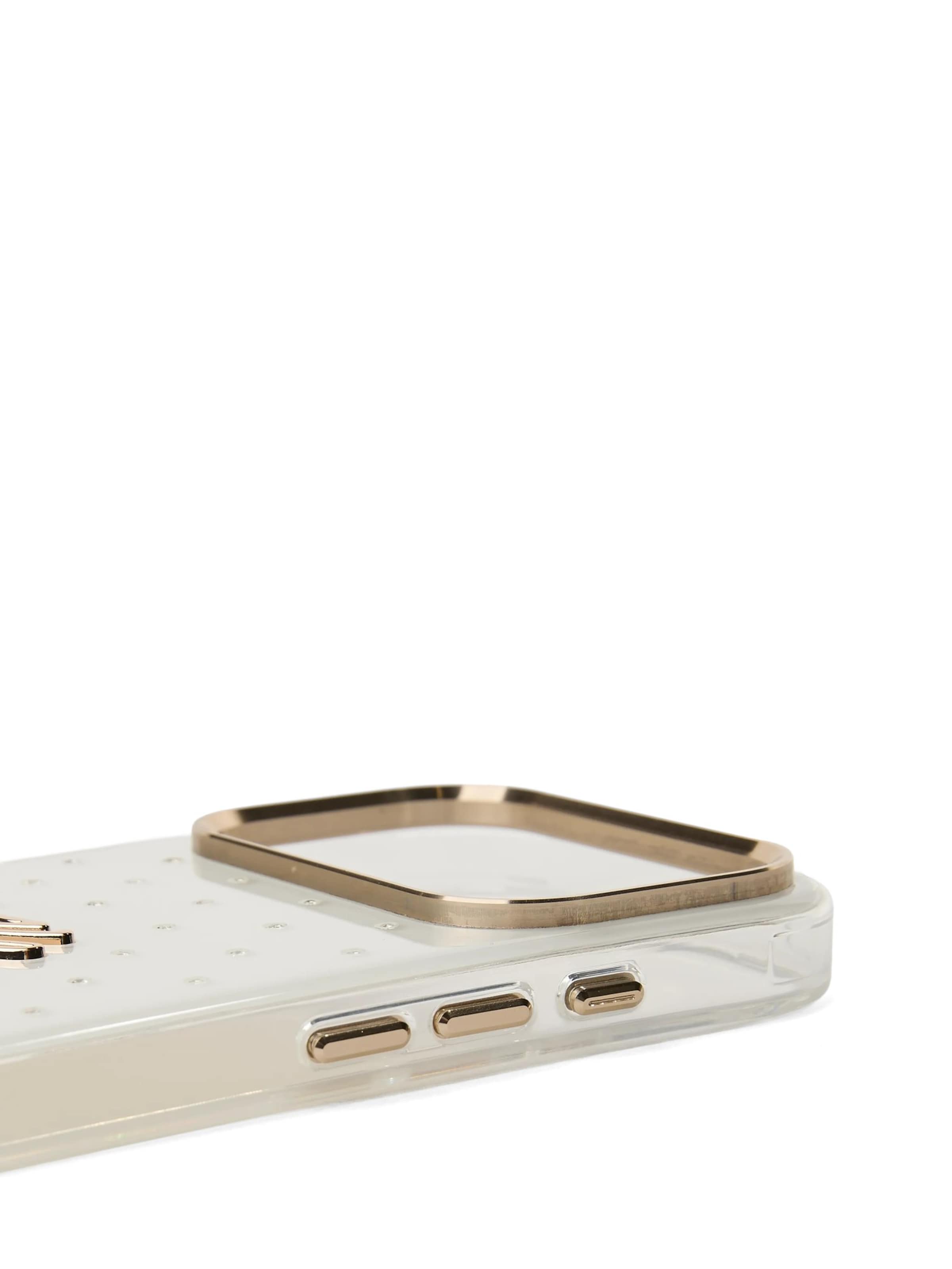 Protection pour smartphone Karl Lagerfeld en blanc