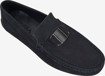 Desa Moccasins 'Slipper' in Blue: front