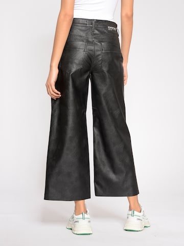 Gang Wide Leg Hose '94Carol' in Schwarz