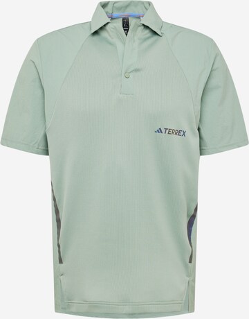 ADIDAS TERREX Performance shirt 'Campyx' in Green: front