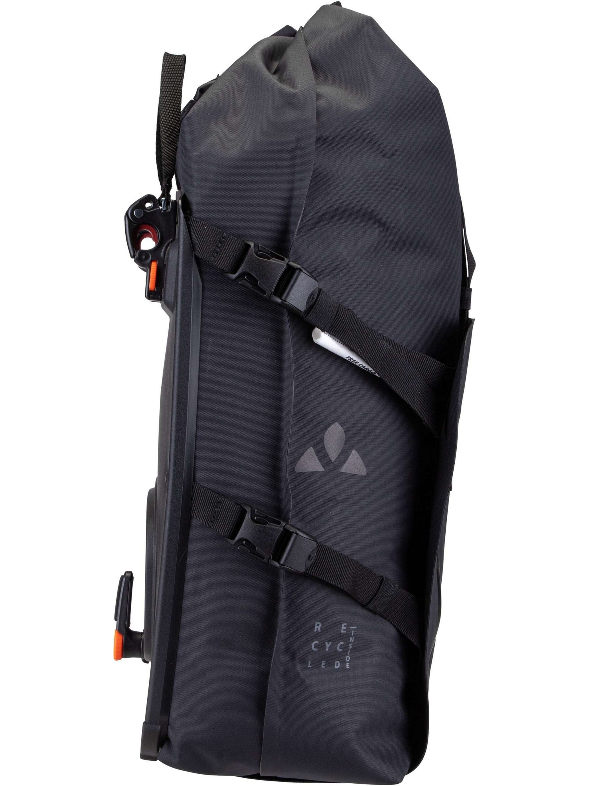 VAUDE Hinterradtasche 'Free Cargo' in Schwarz