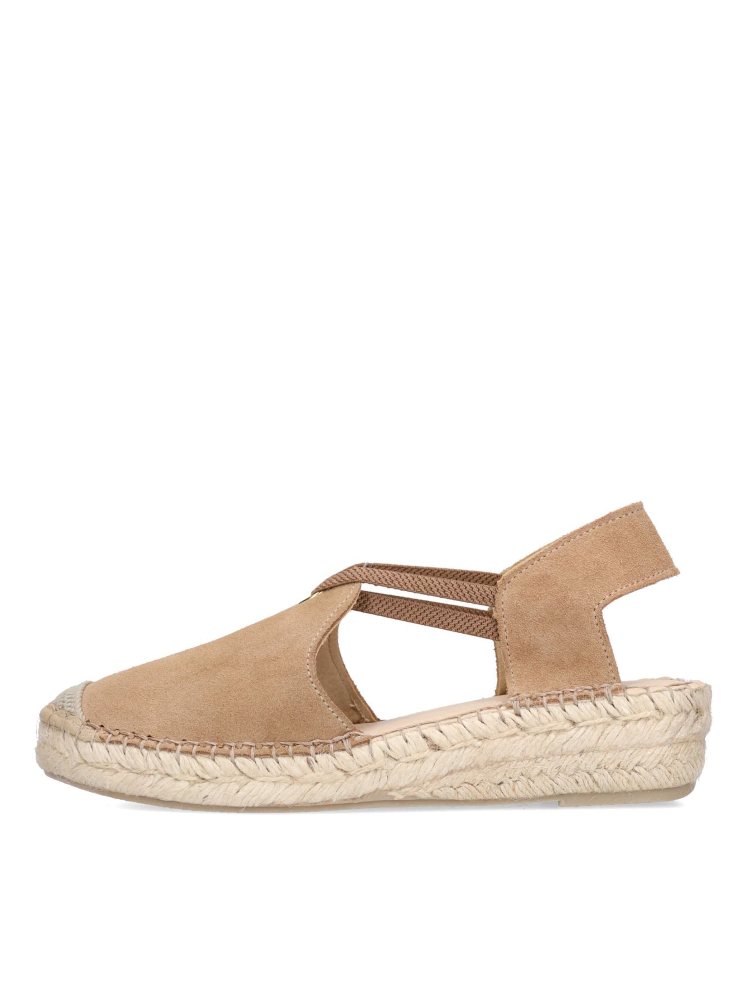 MANFIELD Espadrilles in Bruin