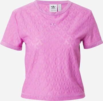 ADIDAS ORIGINALS T-Shirt in Lila: predná strana