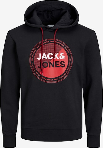 Jack & Jones Plus Sweatshirt in Black: front