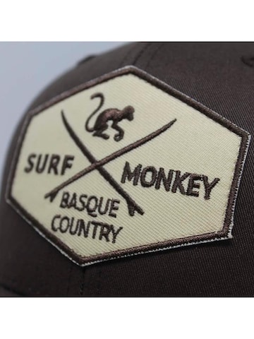 Surf Monkey Cap in Brown