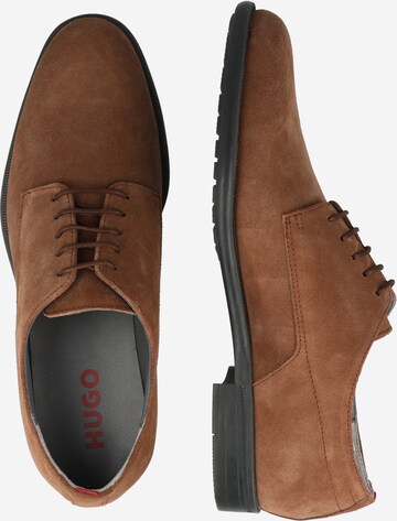 HUGO Lace-Up Shoes 'Kyron' in Brown