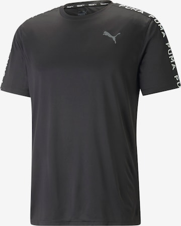 PUMA Функционална тениска в черно: отпред
