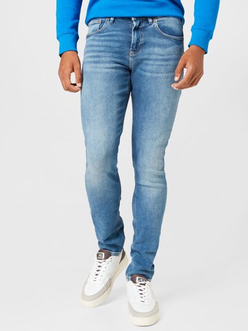 SCOTCH & SODA Skinny Jeans 'Seasonal Essentials Skim super slim' i blå: framsida