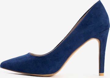 CelenaCipele s potpeticom 'Carla' - plava boja: prednji dio