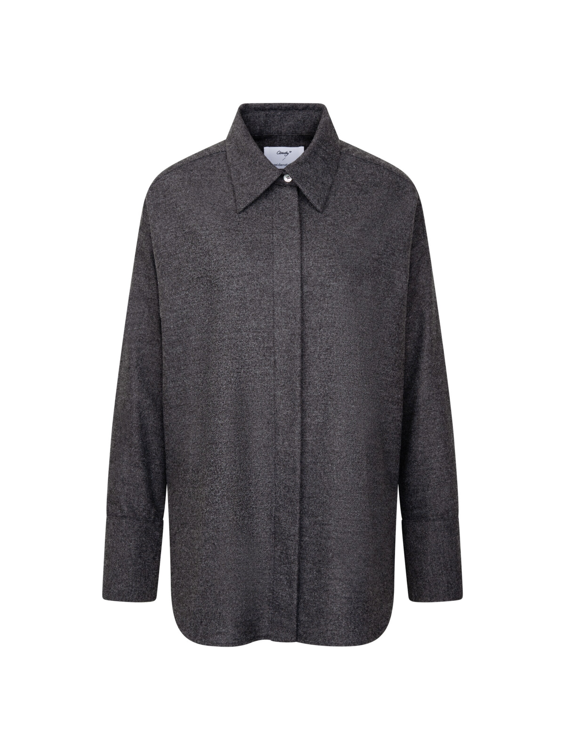 SEIDENSTICKER Blouse in Grey: front