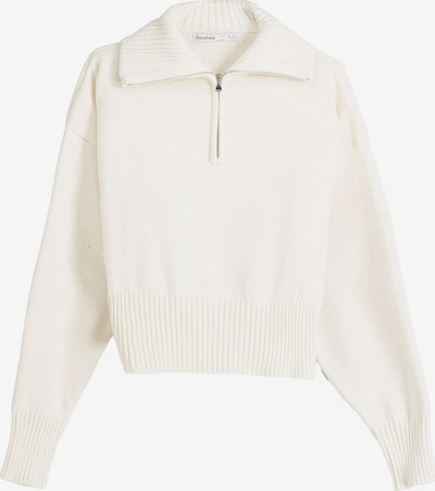 Bershka Pullover in creme, Produktansicht