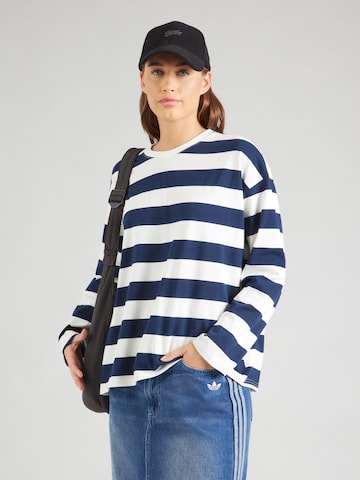 Noisy may Sweatshirt 'NMEMBER' in White: front