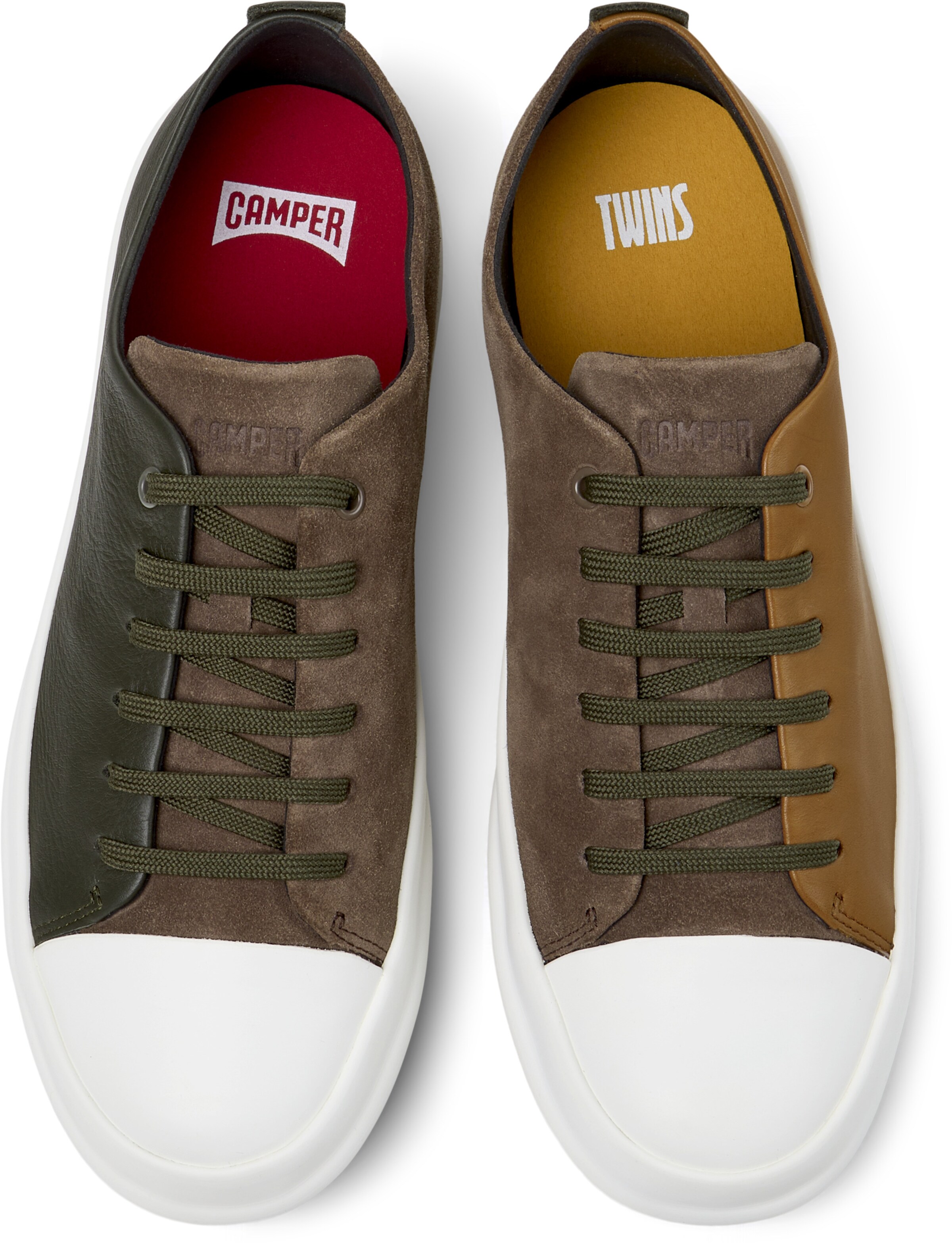 Baskets basses ' Chasis ' CAMPER en marron