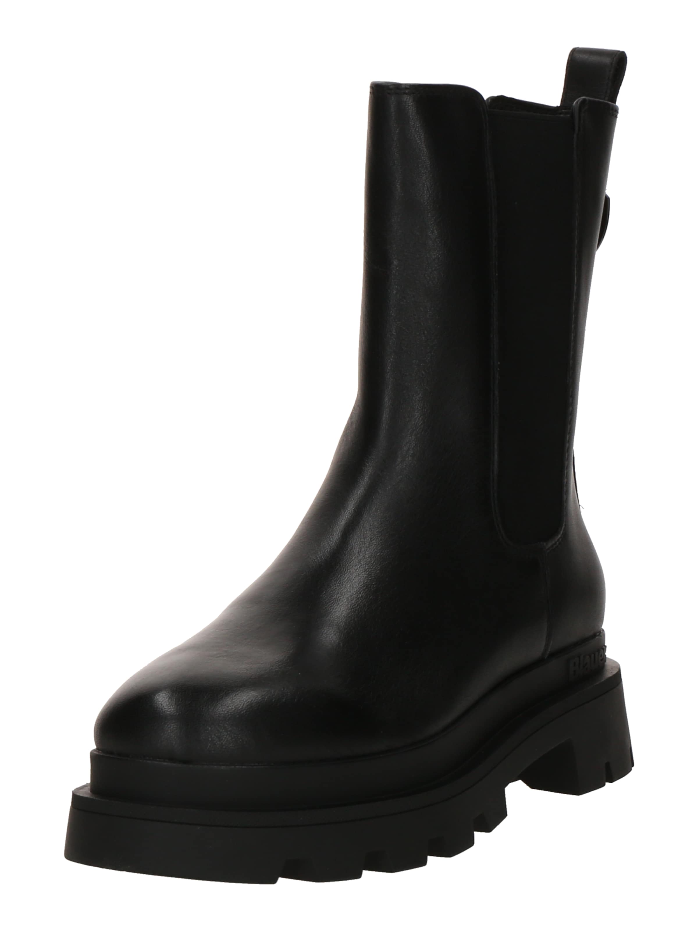 Boots chelsea di Blauer.USA in nero: frontale