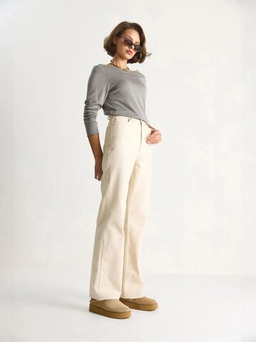regular Jeans di Bianco Lucci in beige