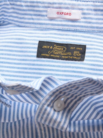 JACK & JONES Regular fit Button Up Shirt in Blue