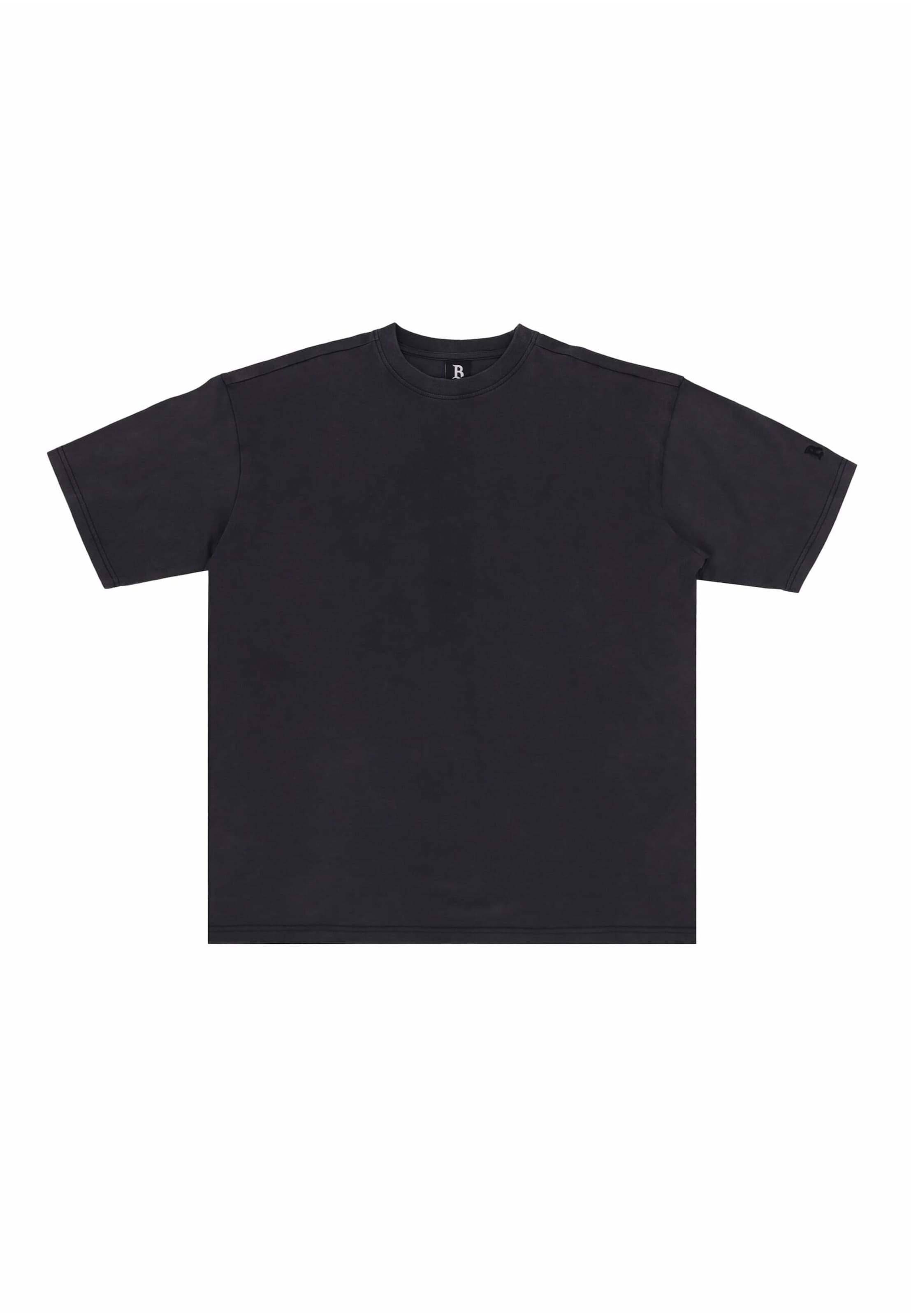 Dropsize Shirt in Black: front
