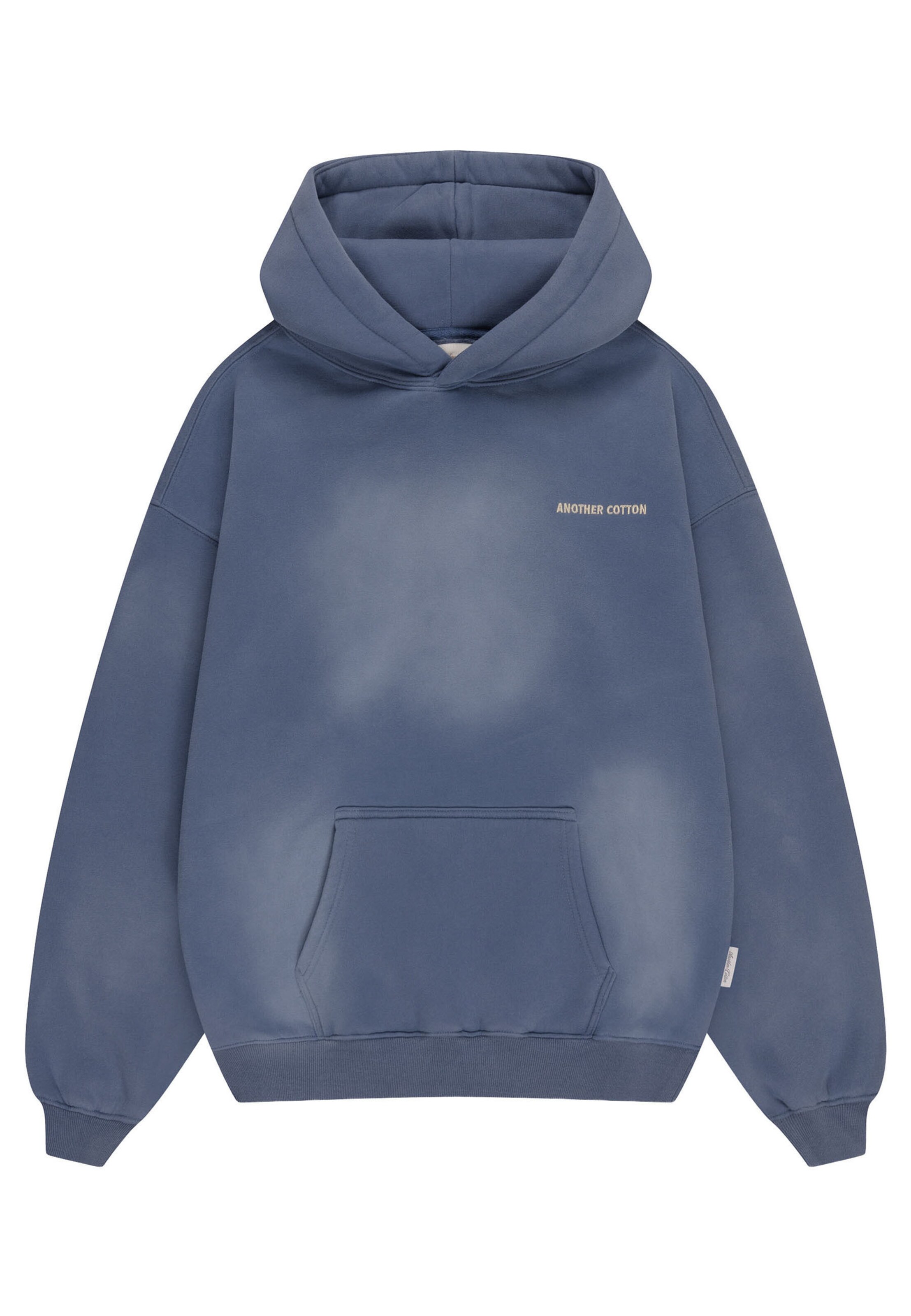 Sweat-shirt Another Cotton Lab en bleu : devant