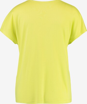 T-shirt TAIFUN en jaune