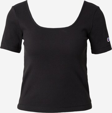 melns Champion Authentic Athletic Apparel T-Krekls: no priekšpuses