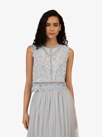 APART - Top en azul: frente