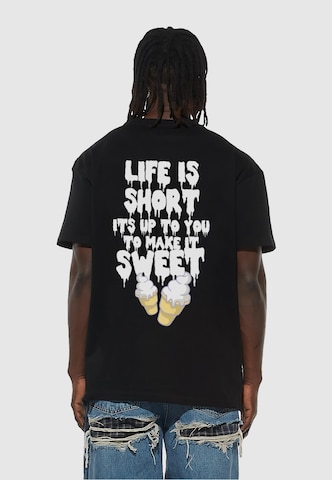 T-Shirt 'Life Is Sweet' Lost Youth en noir