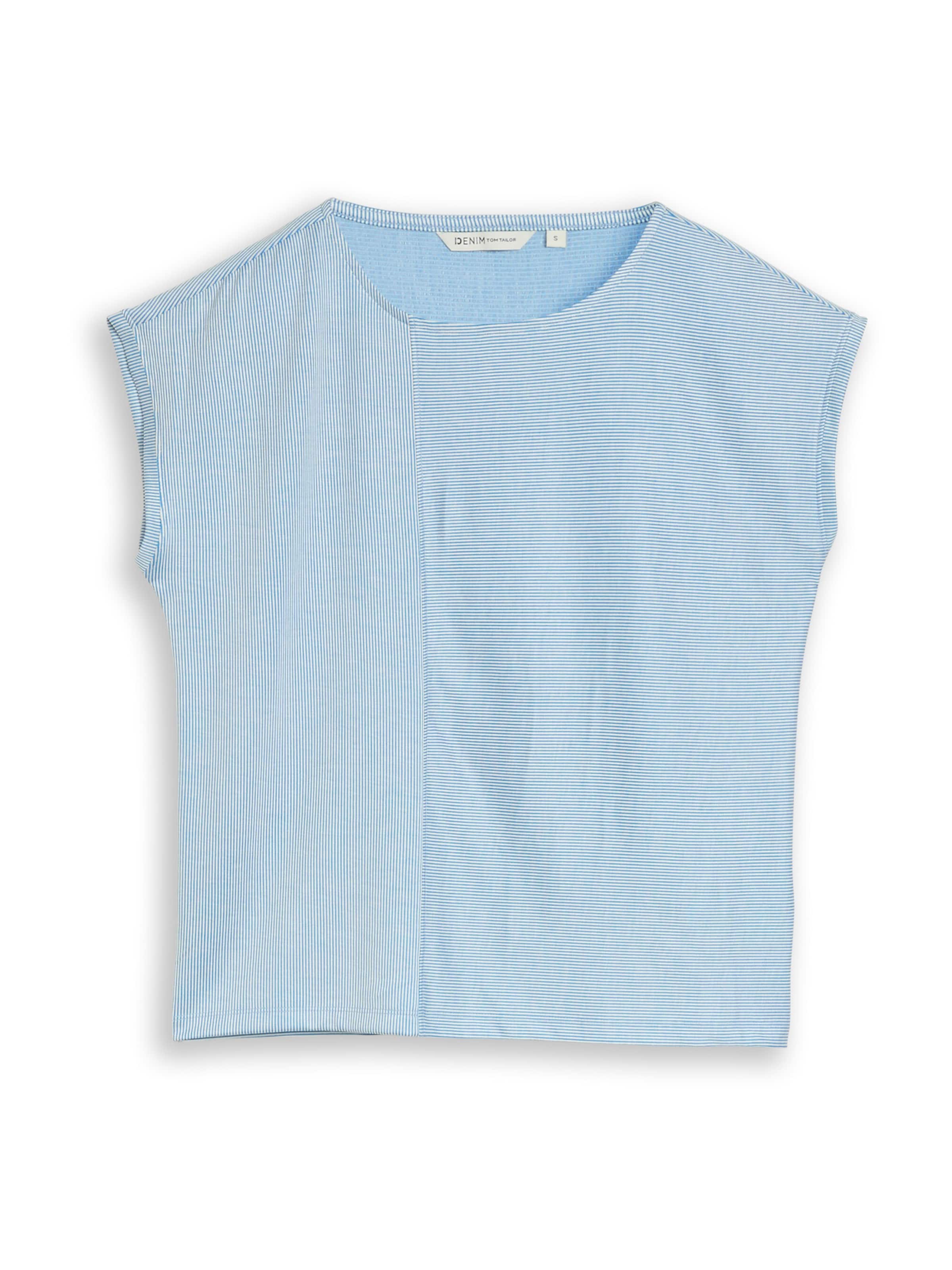 TOM TAILOR DENIM Koszulka w kolorze niebieski: przód