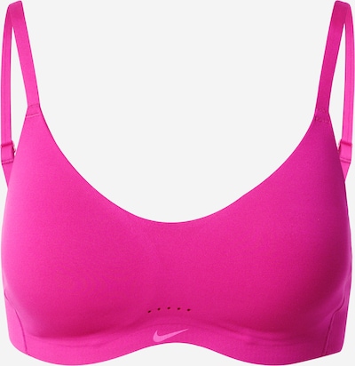 NIKE Sport bh 'ALATE' in de kleur Pink / Rosa / Zwart, Productweergave