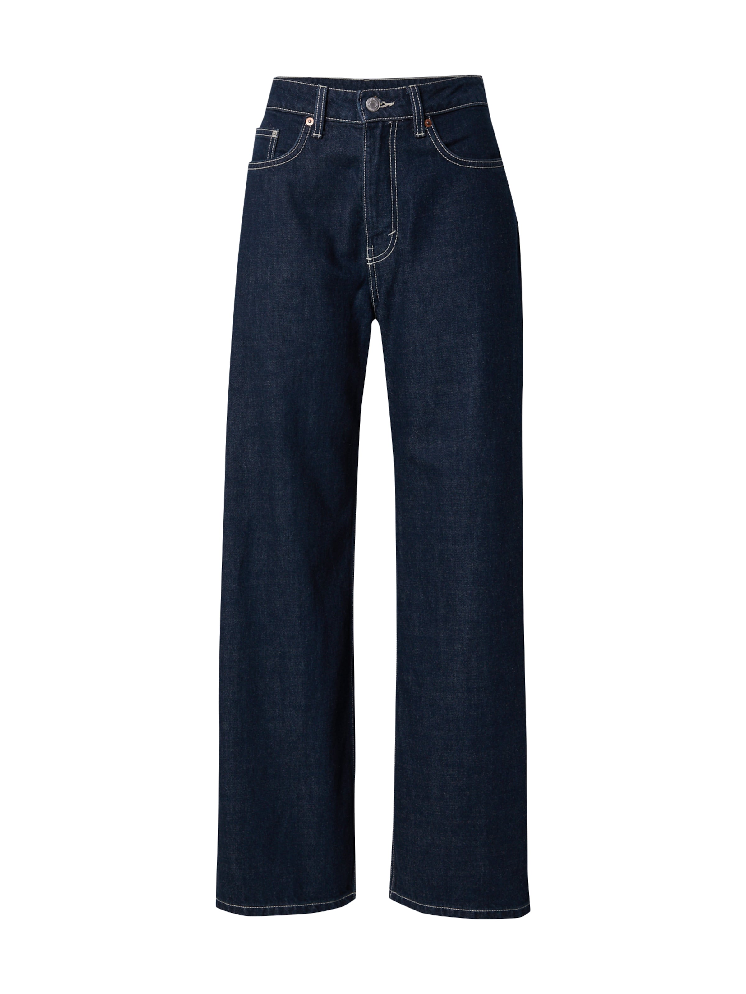 WEEKDAY Avar lõige Teksapüksid &#x27;Missy&#x27;, värv sinine: eest vaates