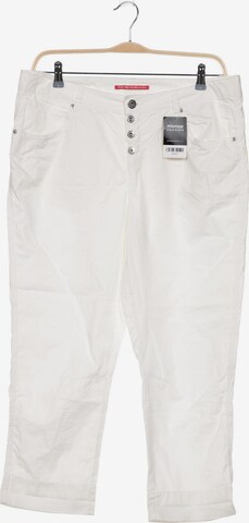 STREET ONE Pants in XL in White: front