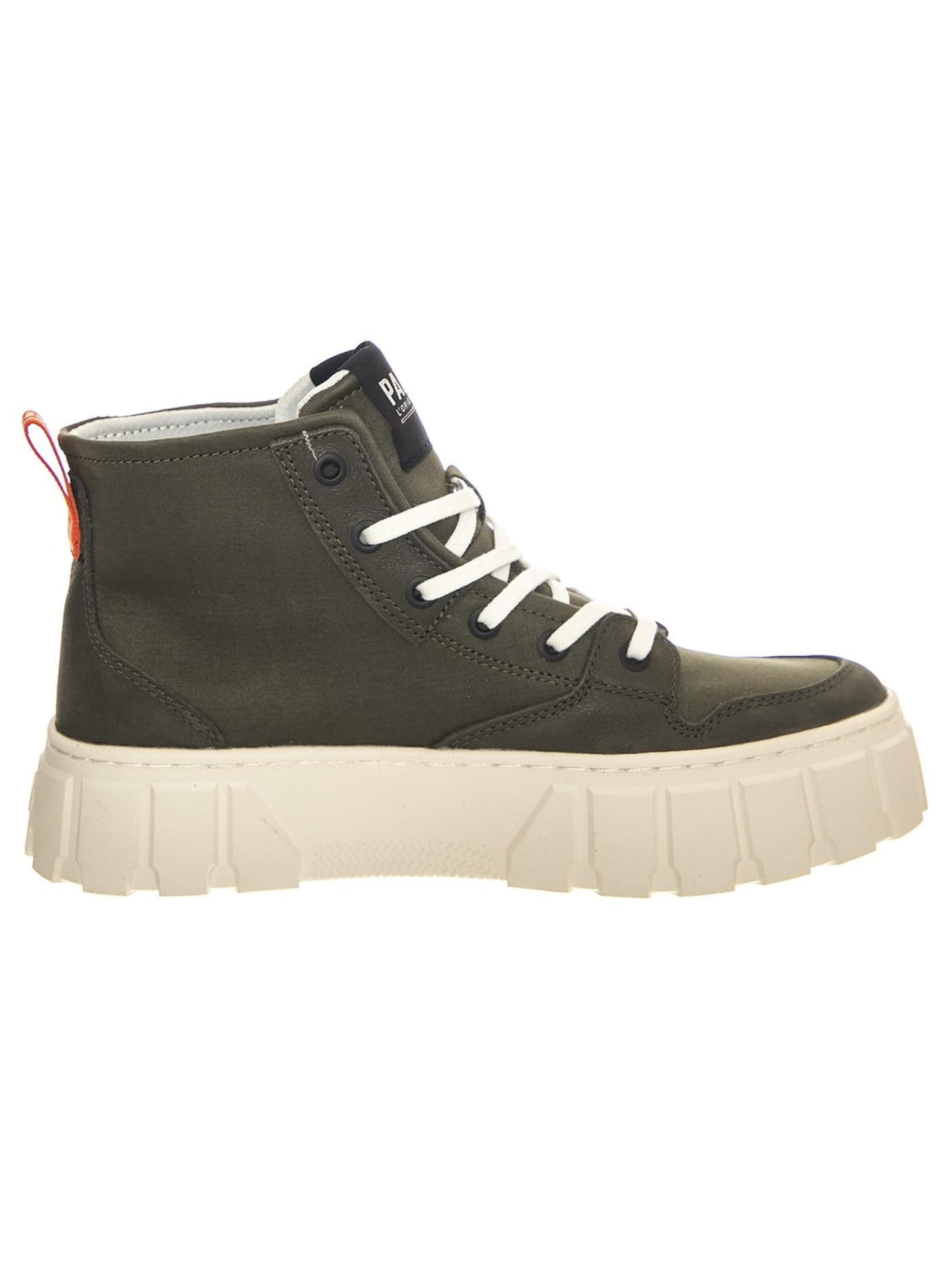 Palladium Sneakersy wysokie 'Pallatower Hi Olive Night' w kolorze zielony